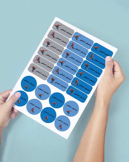 ستيكر الاسماء - سبايدرمان