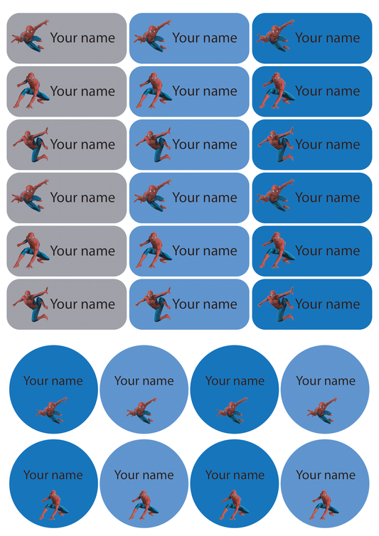 ستيكر الاسماء - سبايدرمان
