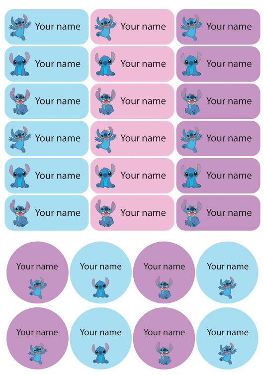 ستيكر الاسماء - ستيتش