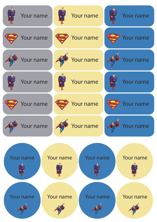ستيكر الاسماء - سوبرمان